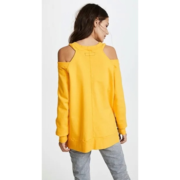 Daniel Patrick Bright Yellow Sweatshirt Size M - Picture 5 of 9